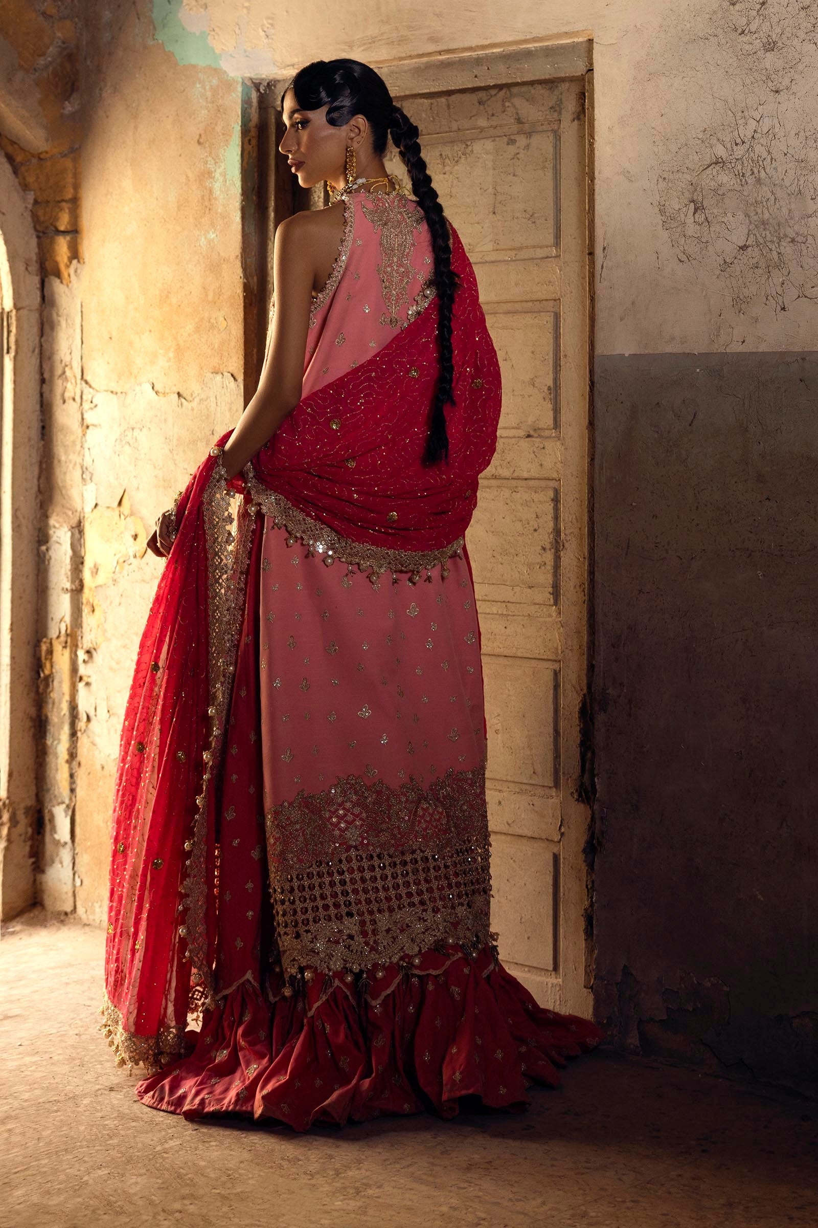 Sana Safinaz | Nura Festive 25 | N251-006-3CL by Sana Safinaz - Designer Dress  - Type : Ladies Clothes - Available at Libayah - 100% Original 