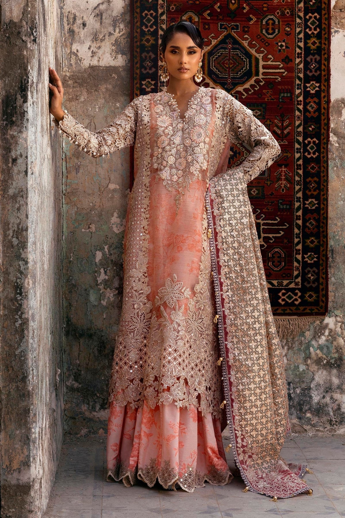 Sana Safinaz | Nura Festive 25 | N252-001-3CX by Sana Safinaz - Designer Dress - Type: Ladies Clothes - Available at Libayah - 100% Original