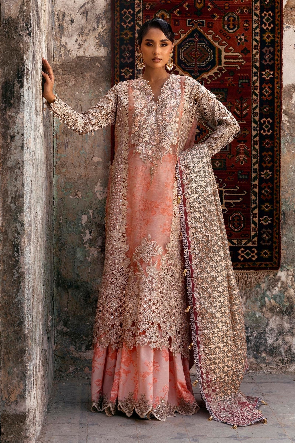 Sana Safinaz | Nura Festive | N252-001-3CX by Sana Safinaz - Designer Dress  - Type : Ladies Clothes - Available at Libayah - 100% Original 