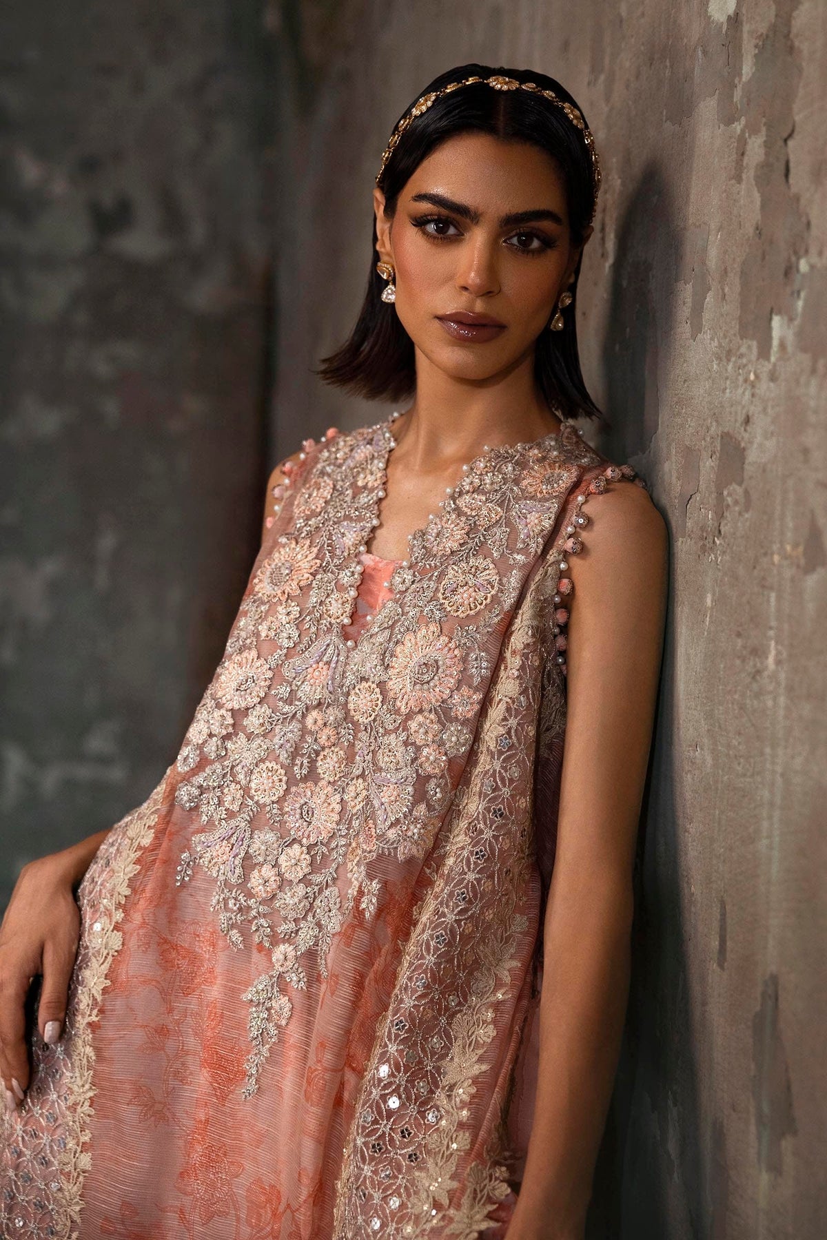 Sana Safinaz | Nura Festive 25 | N252-001-3CX by Sana Safinaz - Designer Dress - Type: Ladies Clothes - Available at Libayah - 100% Original