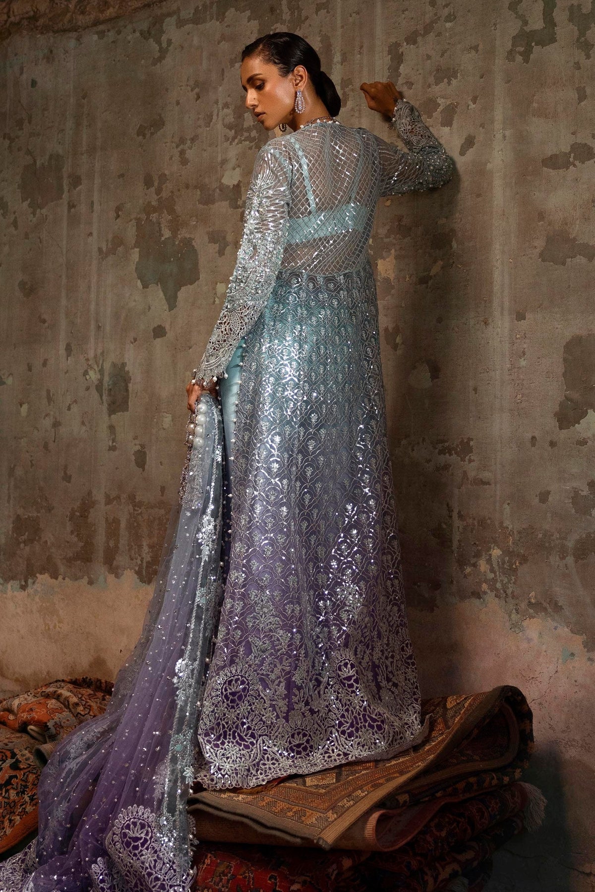 Sana Safinaz | Nura Festive 25 | N252-002-3CX by Sana Safinaz - Designer Dress - Type: Ladies Clothes - Available at Libayah - 100% Original
