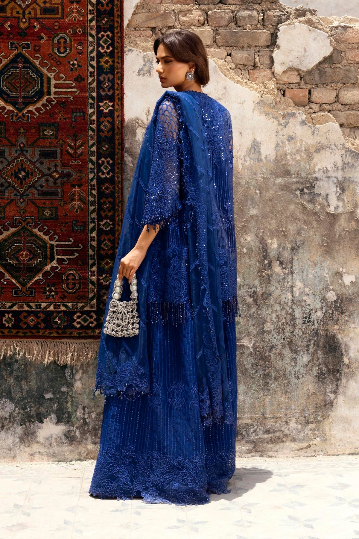 Sana Safinaz | Nura Festive 25 | N252-003-3CX by Sana Safinaz - Designer Dress - Type: Ladies Clothes - Available at Libayah - 100% Original