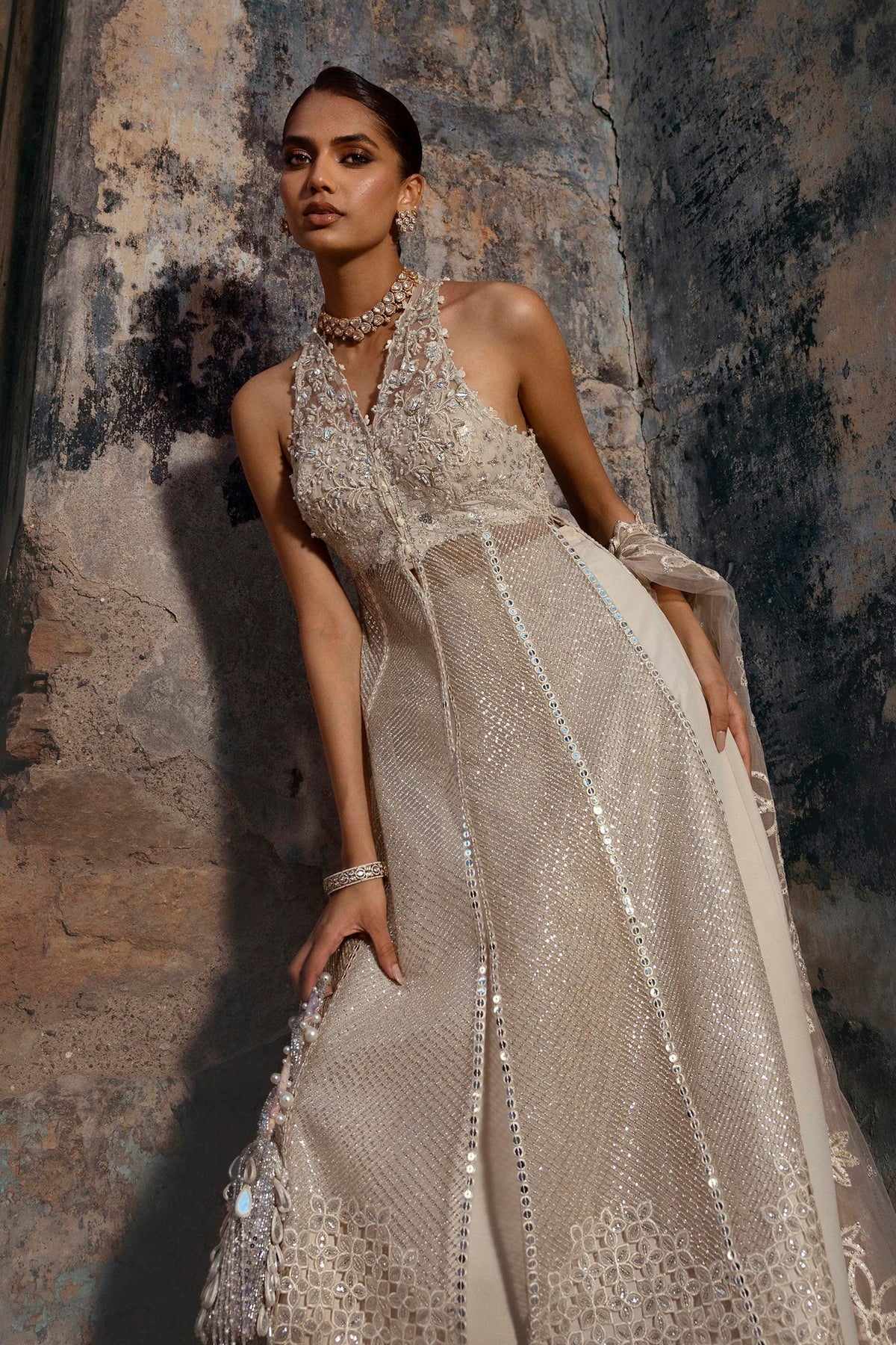 Sana Safinaz | Nura Festive 25 | N252-004-3CX by Sana Safinaz - Designer Dress - Type: Ladies Clothes - Available at Libayah - 100% Original