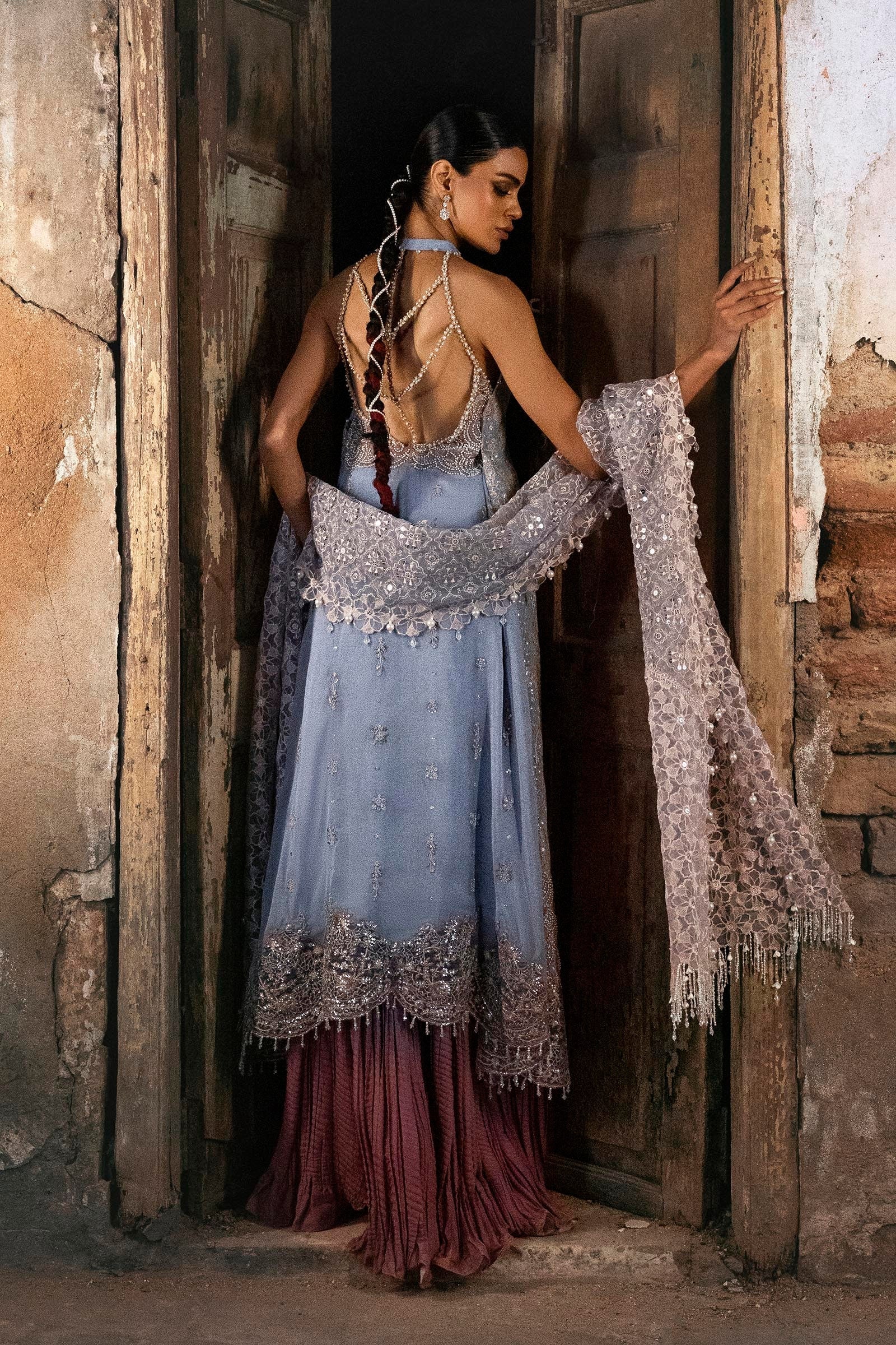 Sana Safinaz | Nura Festive 25 | N252-006-3CX by Sana Safinaz - Designer Dress - Type: Ladies Clothes - Available at Libayah - 100% Original