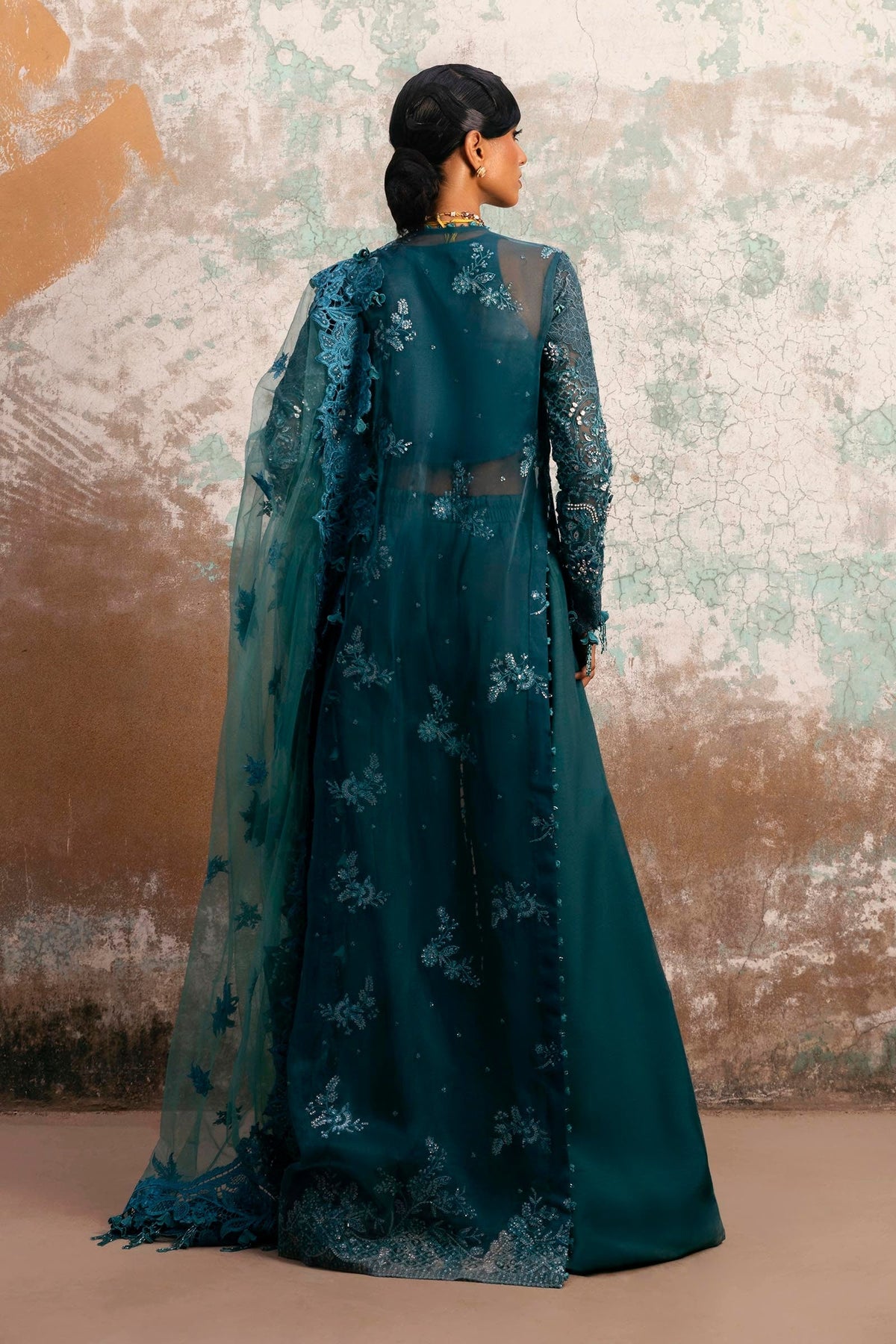 Sana Safinaz | Nura Festive 25 | N252-008-3CX by Sana Safinaz - Designer Dress - Type: Ladies Clothes - Available at Libayah - 100% Original
