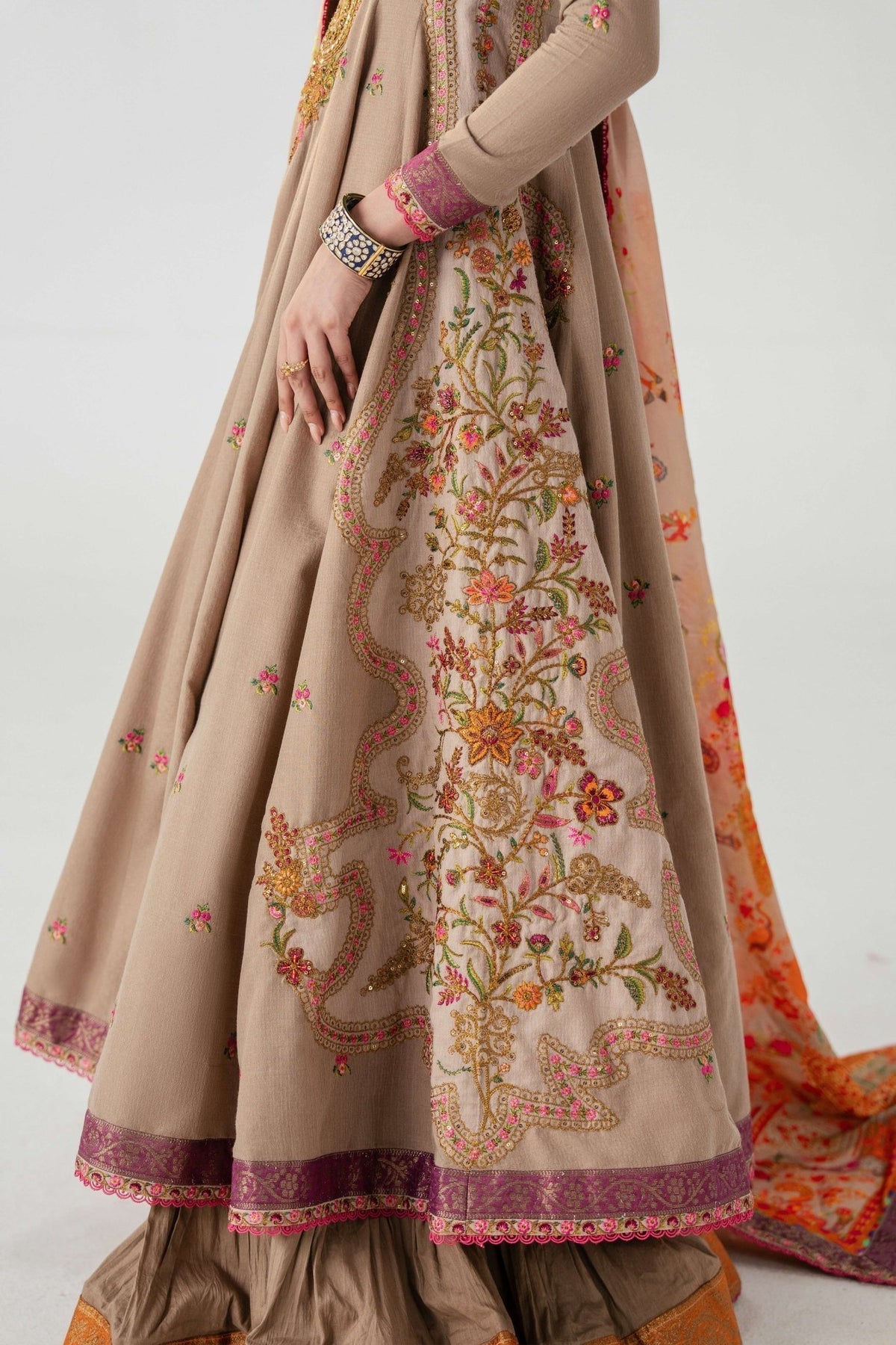 Fahad Hussayn | Jalsa Ghar | Naghz beg by Fahad Hussayn - Designer Dress - Type: Ladies Clothes - Available at Libayah - 100% Original