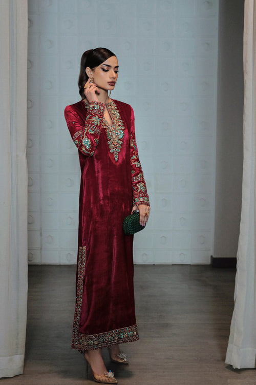 Saira Rizwan | Riona Luxury Formals | Julie by Saira Rizwan - Designer Dress - Type: Ladies Clothes - Available at Libayah - 100% Original