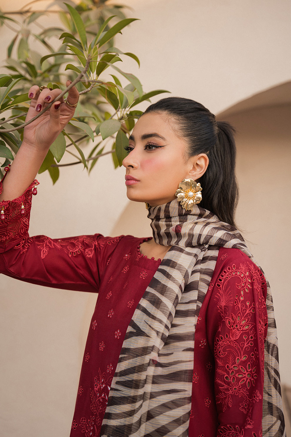 Neeshay | Symphony Luxury Lawn 24 | Cadence by Neeshay - Designer Dress - Type: Ladies Clothes - Available at Libayah - 100% Original