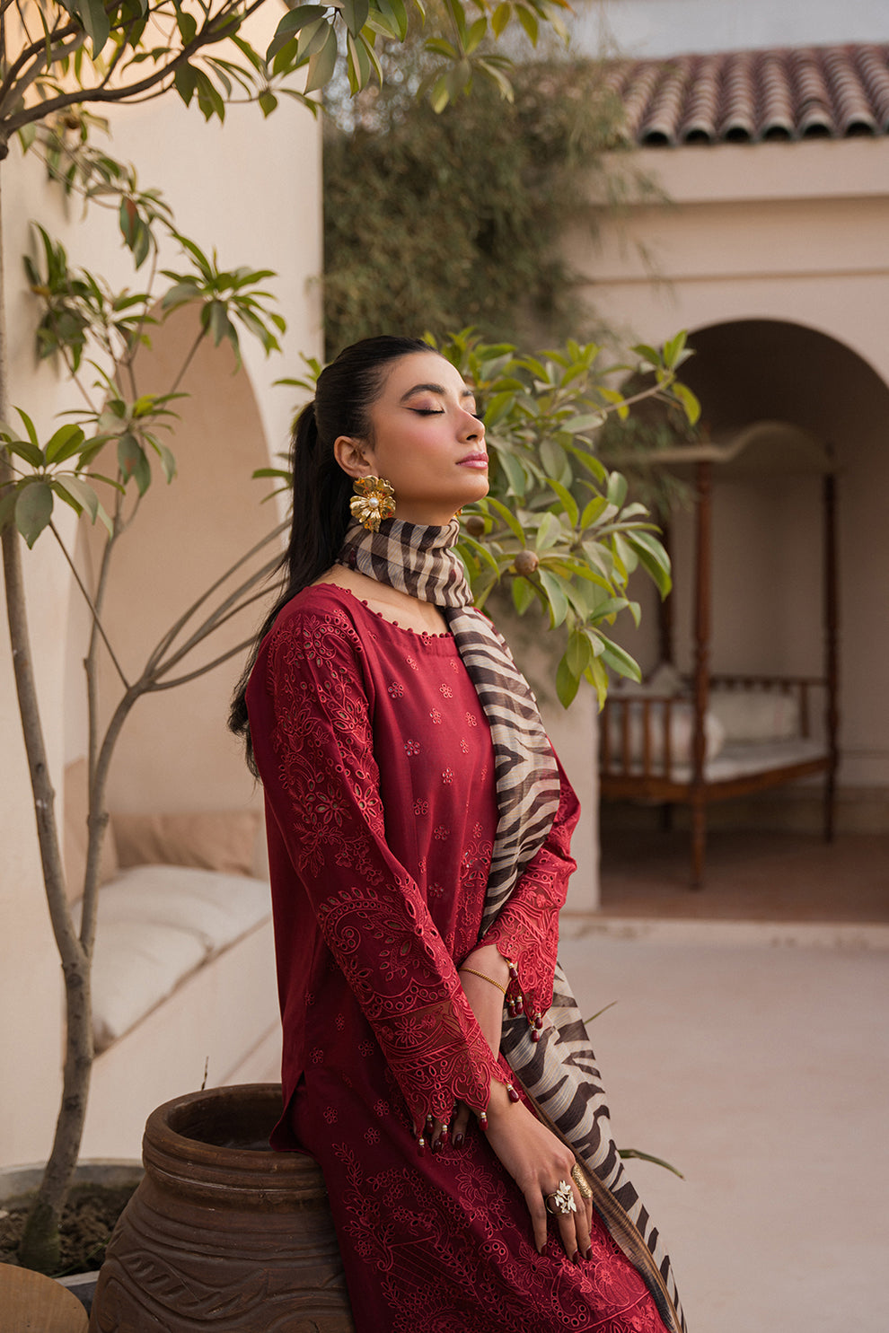 Neeshay | Symphony Luxury Lawn 24 | Cadence by Neeshay - Designer Dress - Type: Ladies Clothes - Available at Libayah - 100% Original