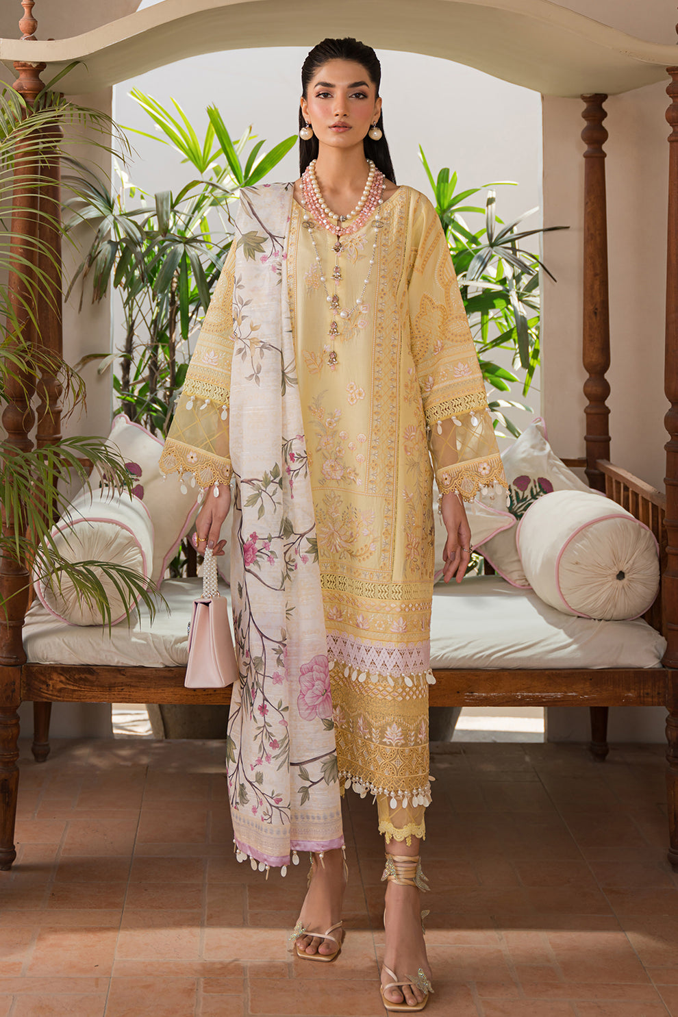 Neeshay | Symphony Luxury Lawn 24 | Sublime by Neeshay - Designer Dress - Type: Ladies Clothes - Available at Libayah - 100% Original