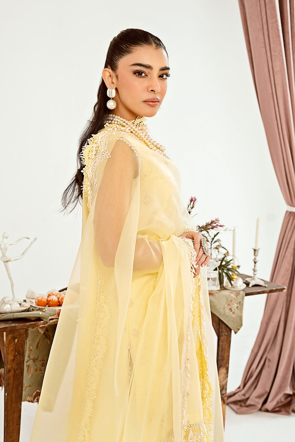 Neeshay | Zoella Lawn Collection | Ophelia by Neeshay - Designer Dress - Type: Ladies Clothes - Available at Libayah - 100% Original