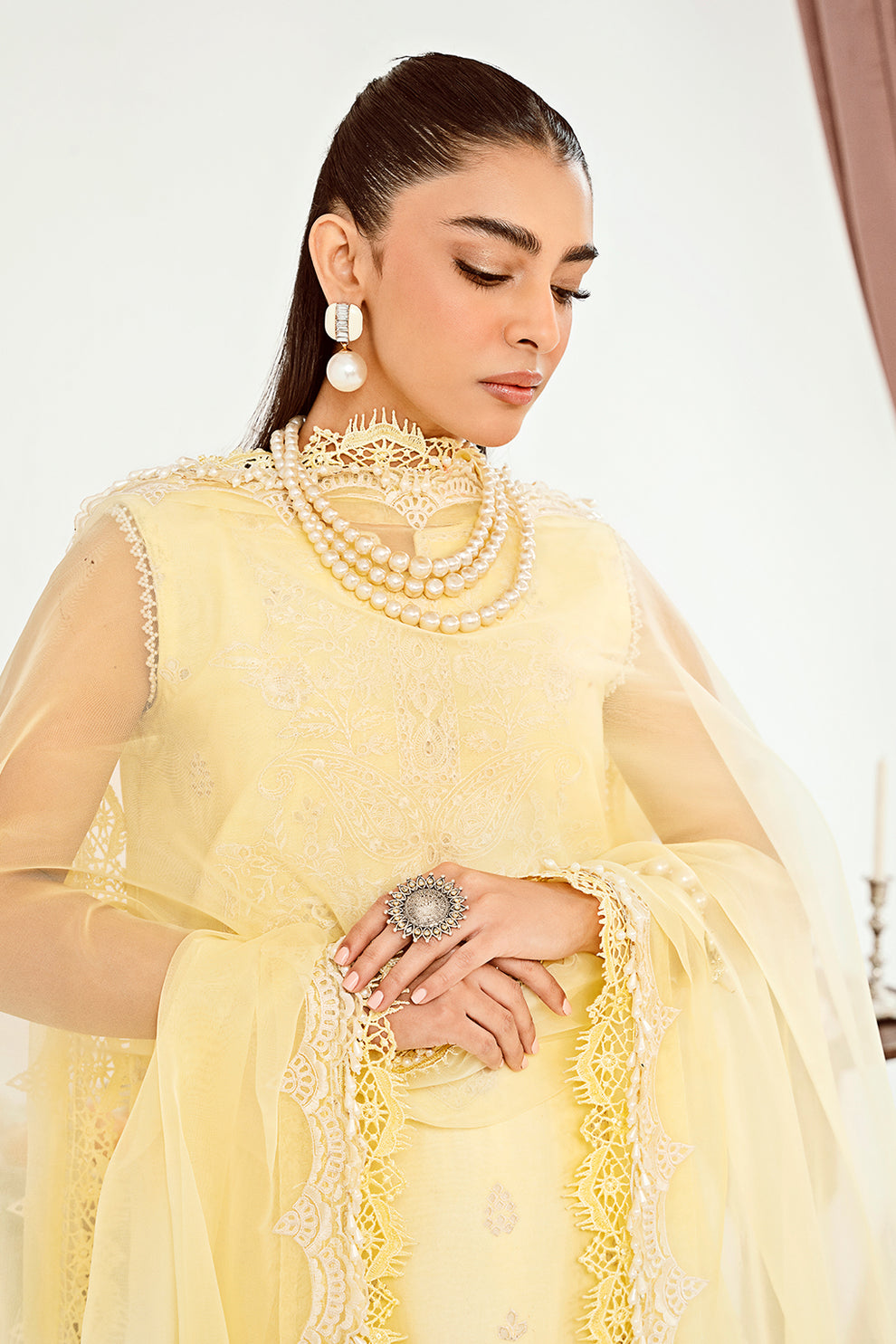 Neeshay | Zoella Lawn Collection | Ophelia by Neeshay - Designer Dress - Type: Ladies Clothes - Available at Libayah - 100% Original