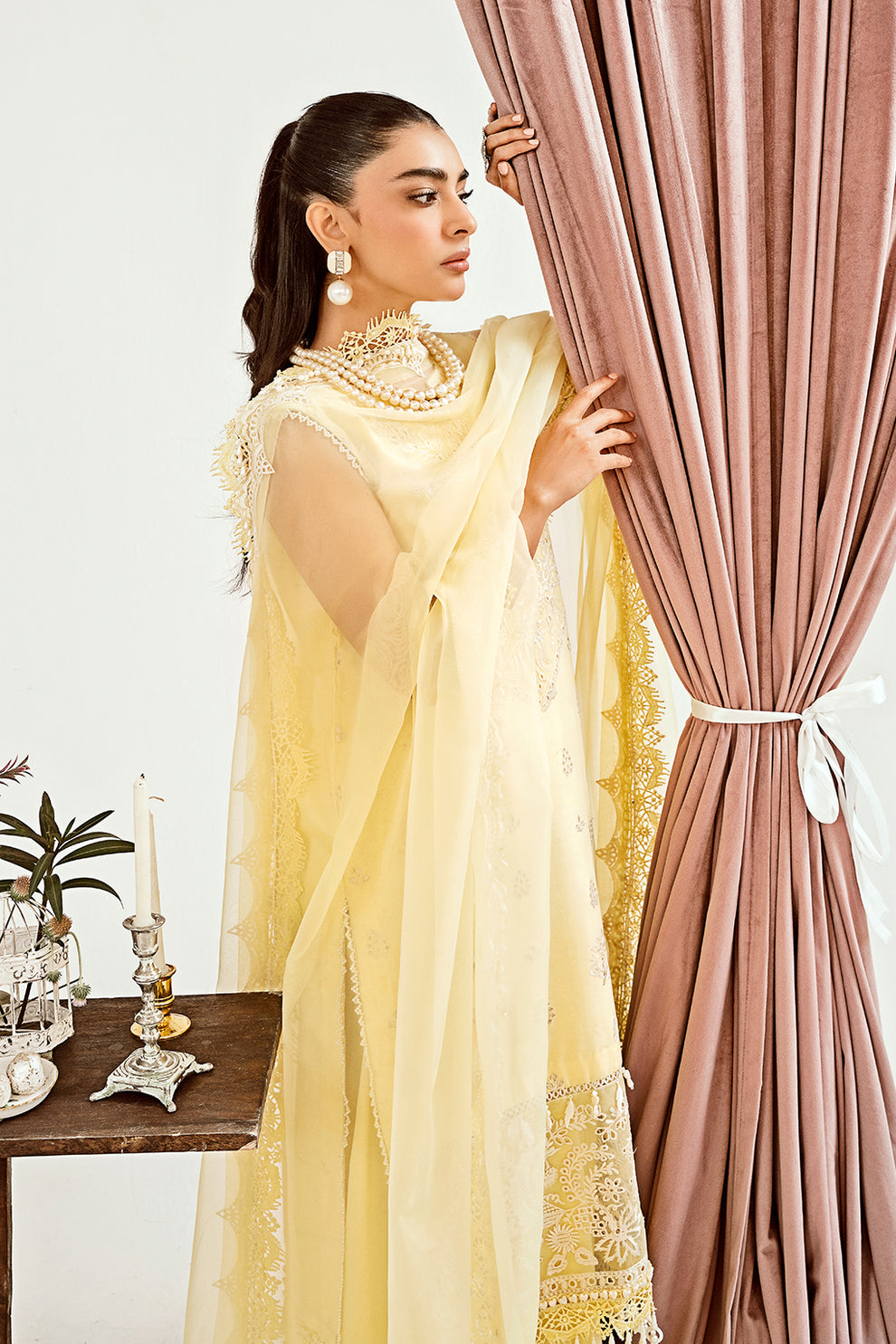 Neeshay | Zoella Lawn Collection | Ophelia by Neeshay - Designer Dress - Type: Ladies Clothes - Available at Libayah - 100% Original