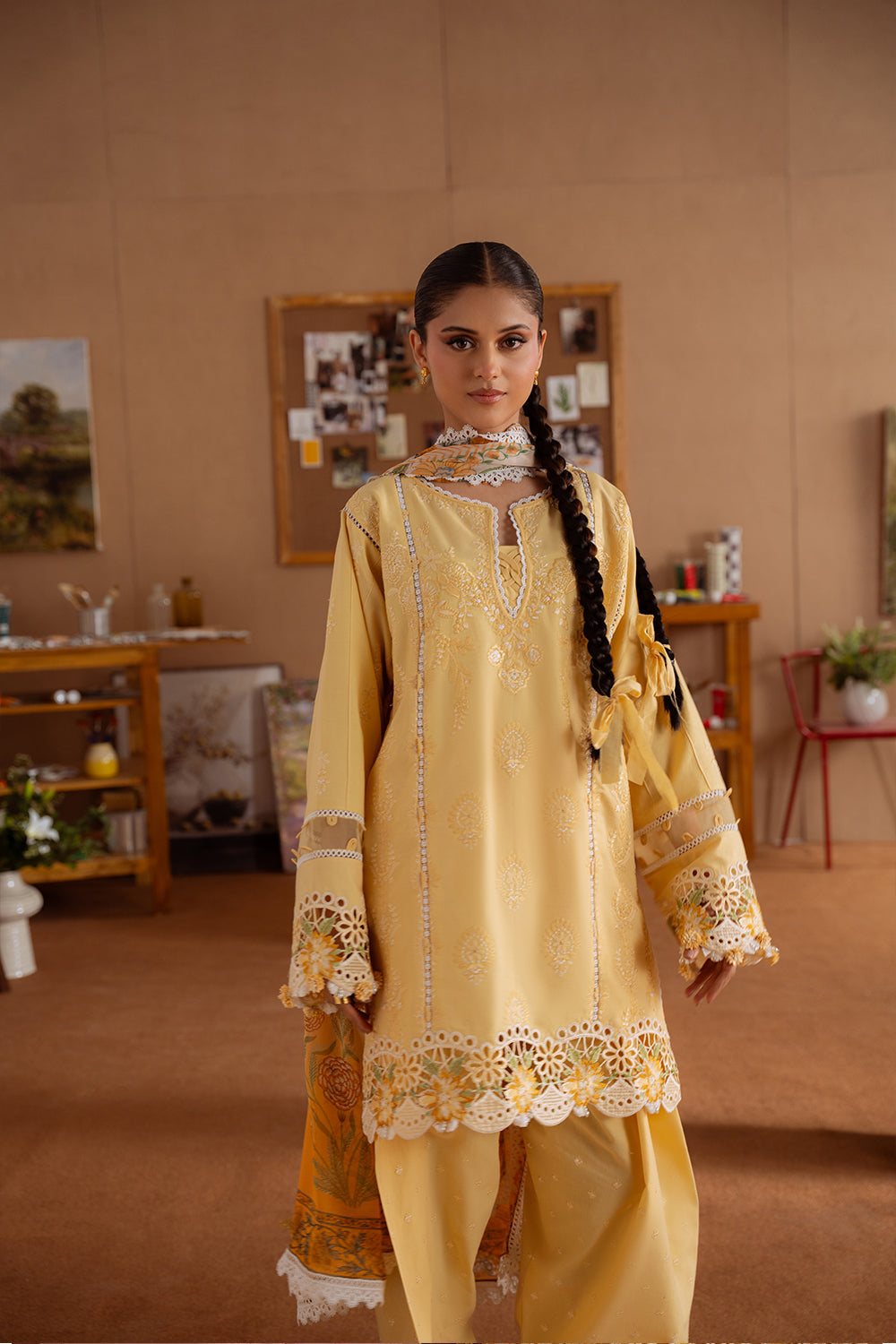 Saira Rizwan | Laanem Summer Lawn 25 | LEYLA-A-SRL25-04 by Saira Rizwan - Designer Dress - Type: Ladies Clothes - Available at Libayah - 100% Original