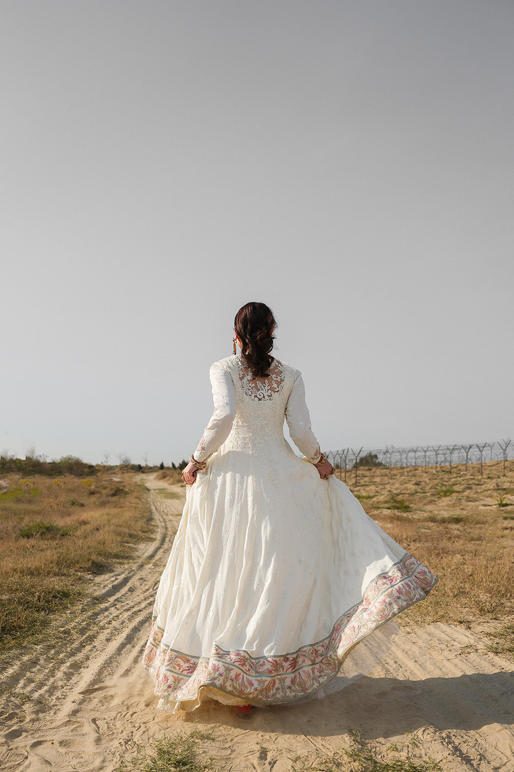 Nilofer Shahid | Verve Summer 24 | Kaira   Verve SS 24 by Nilofer Shahid - Designer Dress - Type: Ladies Clothes - Available at Libayah - 100% Original