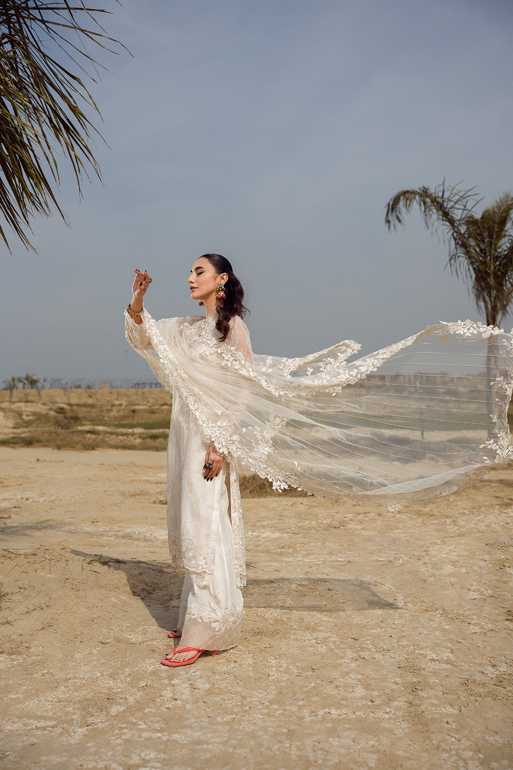 Nilofer Shahid | Verve Summer 24 | Anastasia (3pc)   Verve SS 24 by Nilofer Shahid - Designer Dress - Type: Ladies Clothes - Available at Libayah - 100% Original