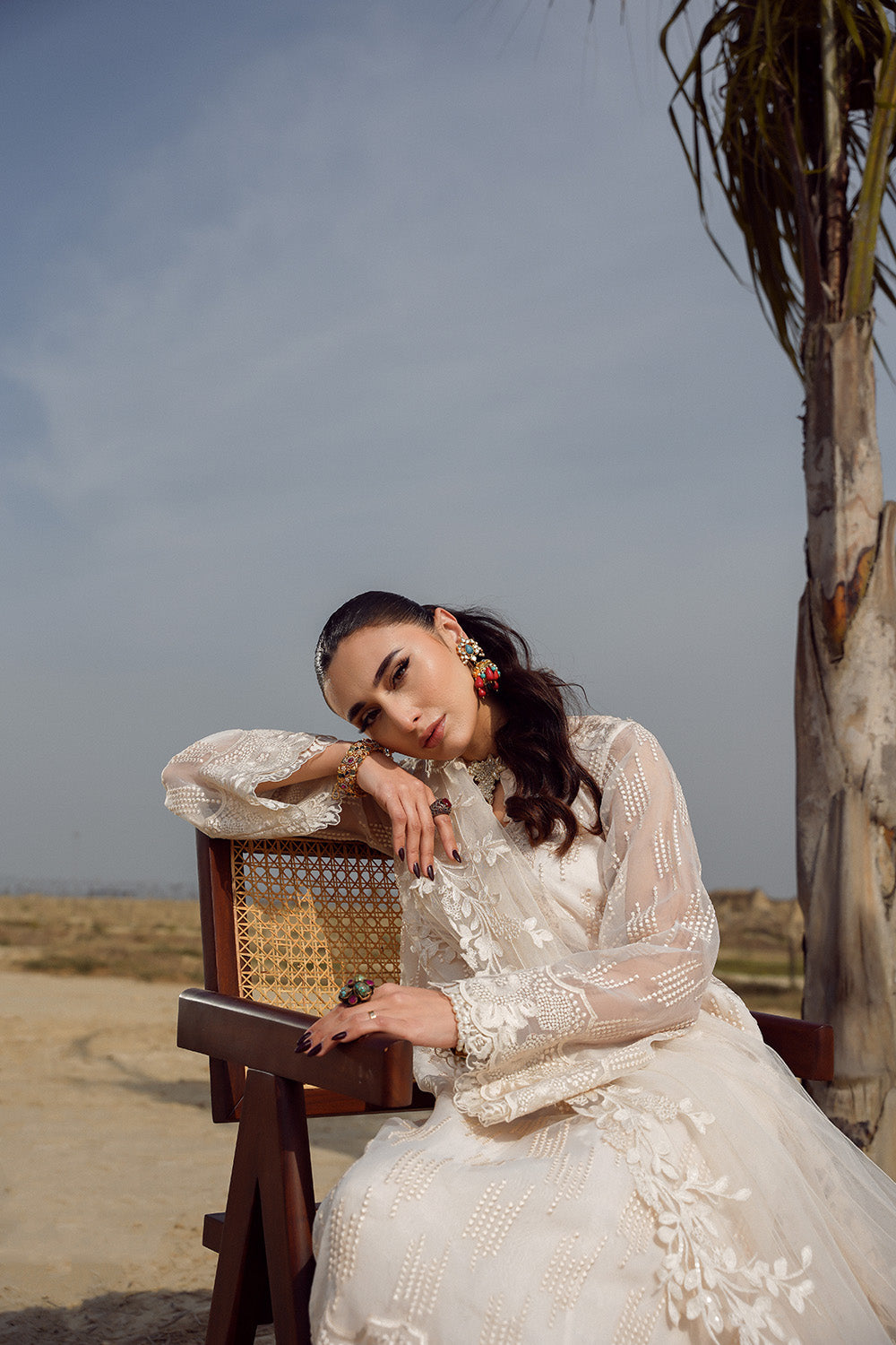 Nilofer Shahid | Verve Summer 24 | Anastasia (3pc)   Verve SS 24 by Nilofer Shahid - Designer Dress - Type: Ladies Clothes - Available at Libayah - 100% Original
