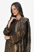 Gul Ahmed | Winter Collection 24 | Jacquard Dupatta NS-42001 by Gul Ahmed - Designer Dress - Type: Ladies Clothes - Available at Libayah - 100% Original