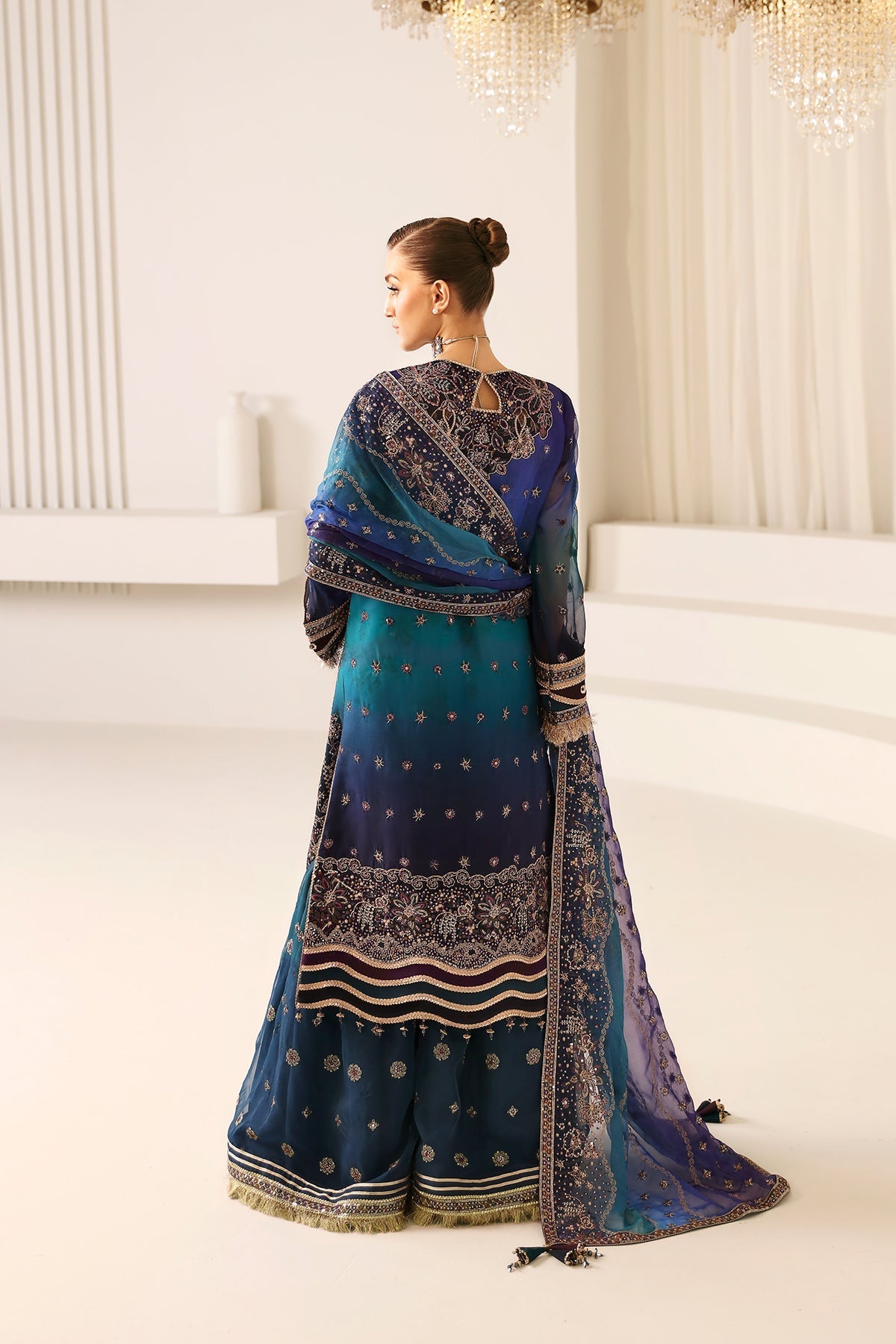 Alizeh | La Ruha Wedding Formals | AF-CH-2182-Oasis by Alizeh - Designer Dress - Type: Formal - Available at Libayah - 100% Original