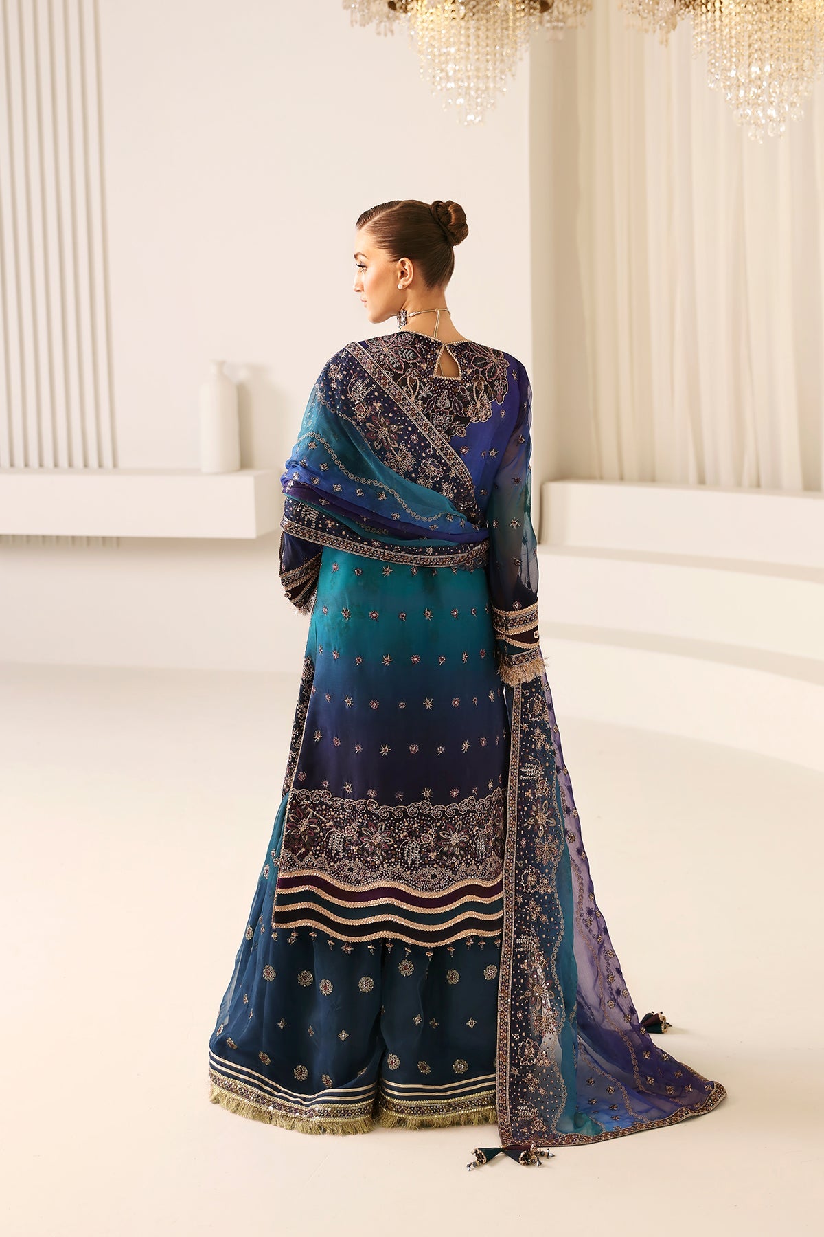 Alizeh | La Ruha Wedding Formals | AF-CH-2182-Oasis by Alizeh - Designer Dress - Type: Formal - Available at Libayah - 100% Original