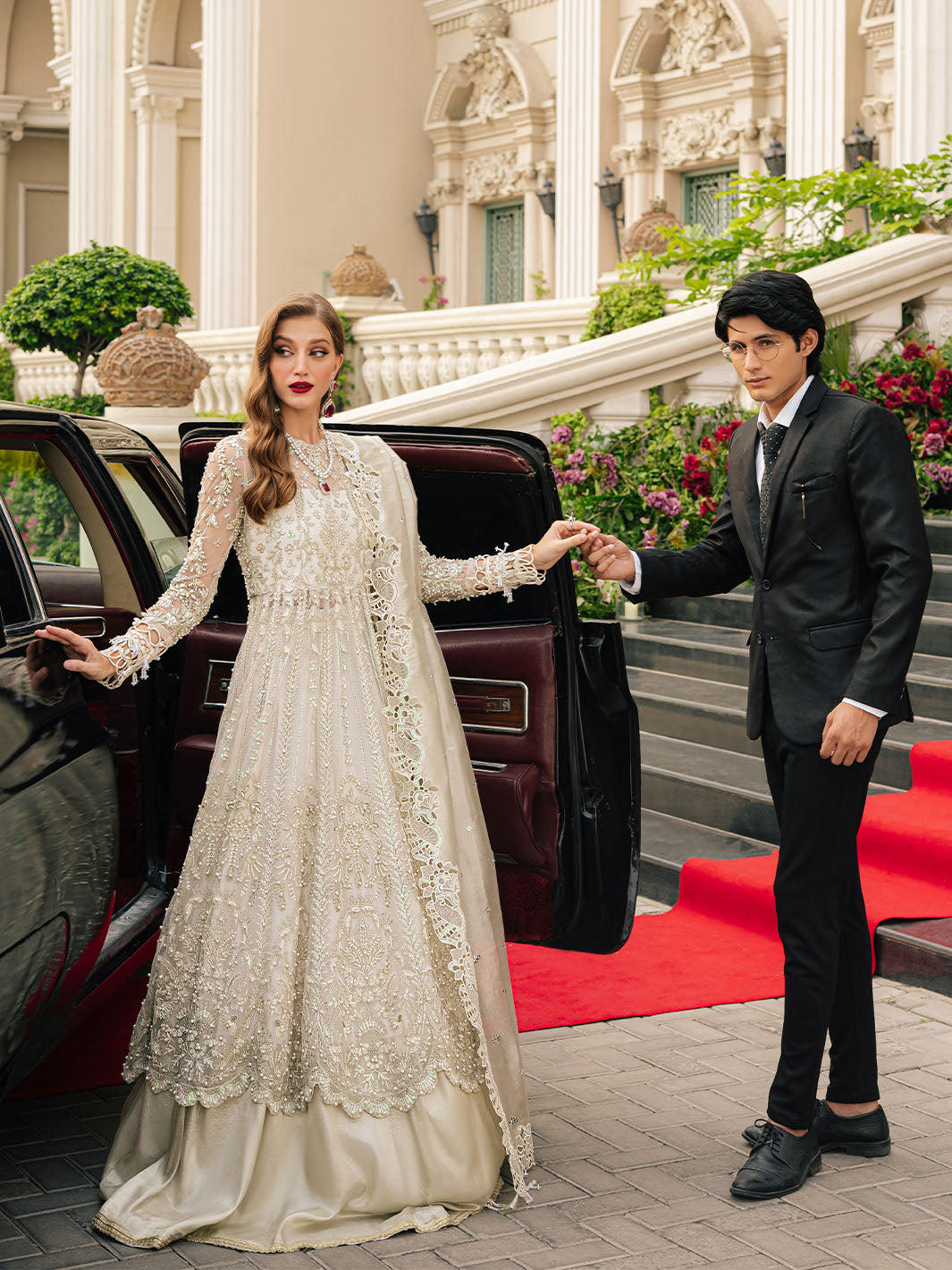 Parishay | Cindrella Luxury Formals | OASIS by Parishay - Designer Dress - Type: Bridal - Available at Libayah - 100% Original