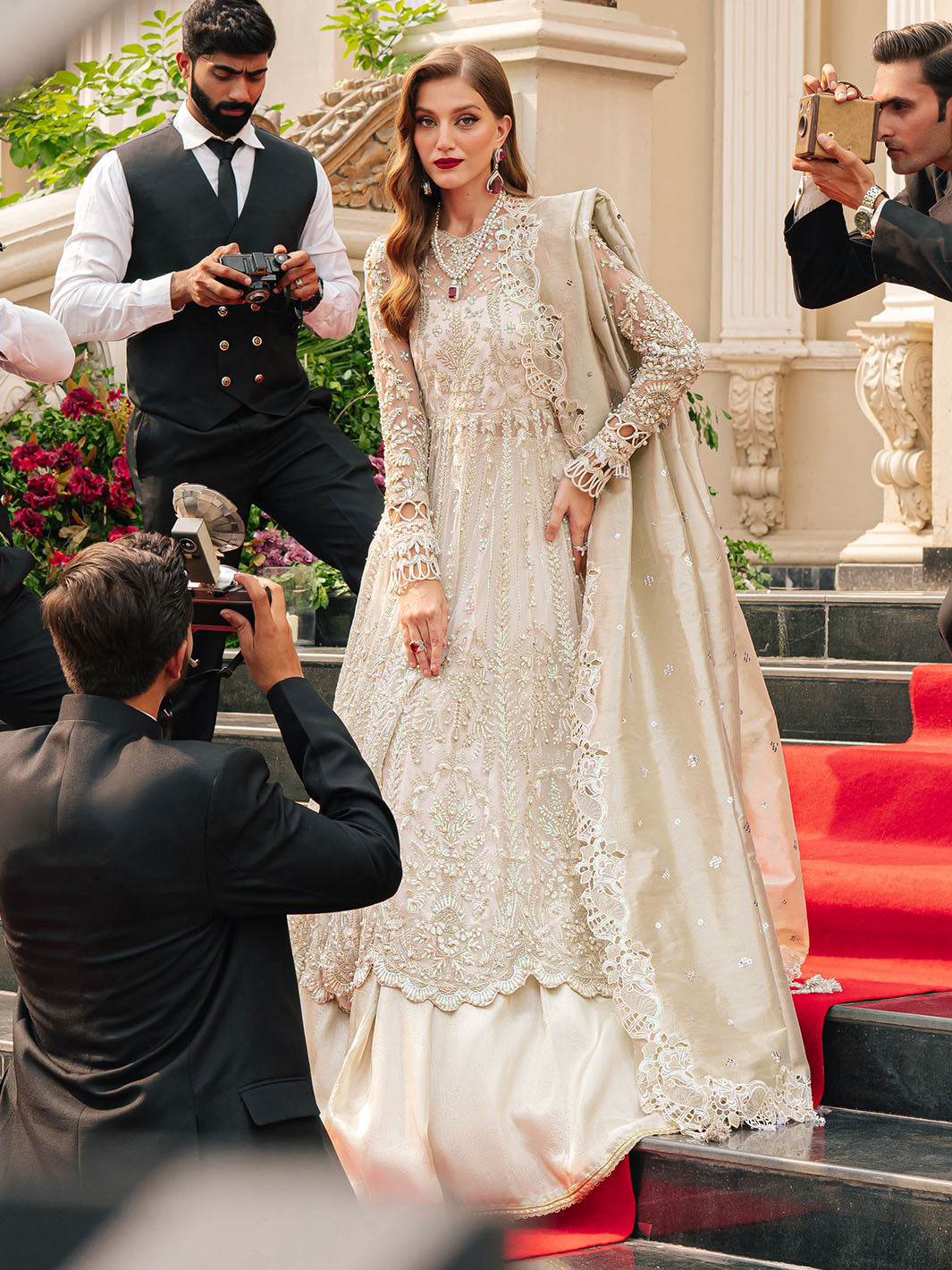 Parishay | Cindrella Luxury Formals | OASIS by Parishay - Designer Dress - Type: Bridal - Available at Libayah - 100% Original