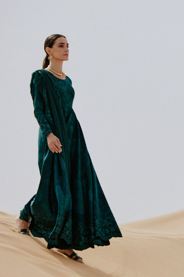 Saira Rizwan | Luxury Lawn 26 | ZOMOROD-SRL26-10 by Saira Rizwan - Designer Dress  - Type : Ladies Clothes - Available at Libayah - 100% Original 