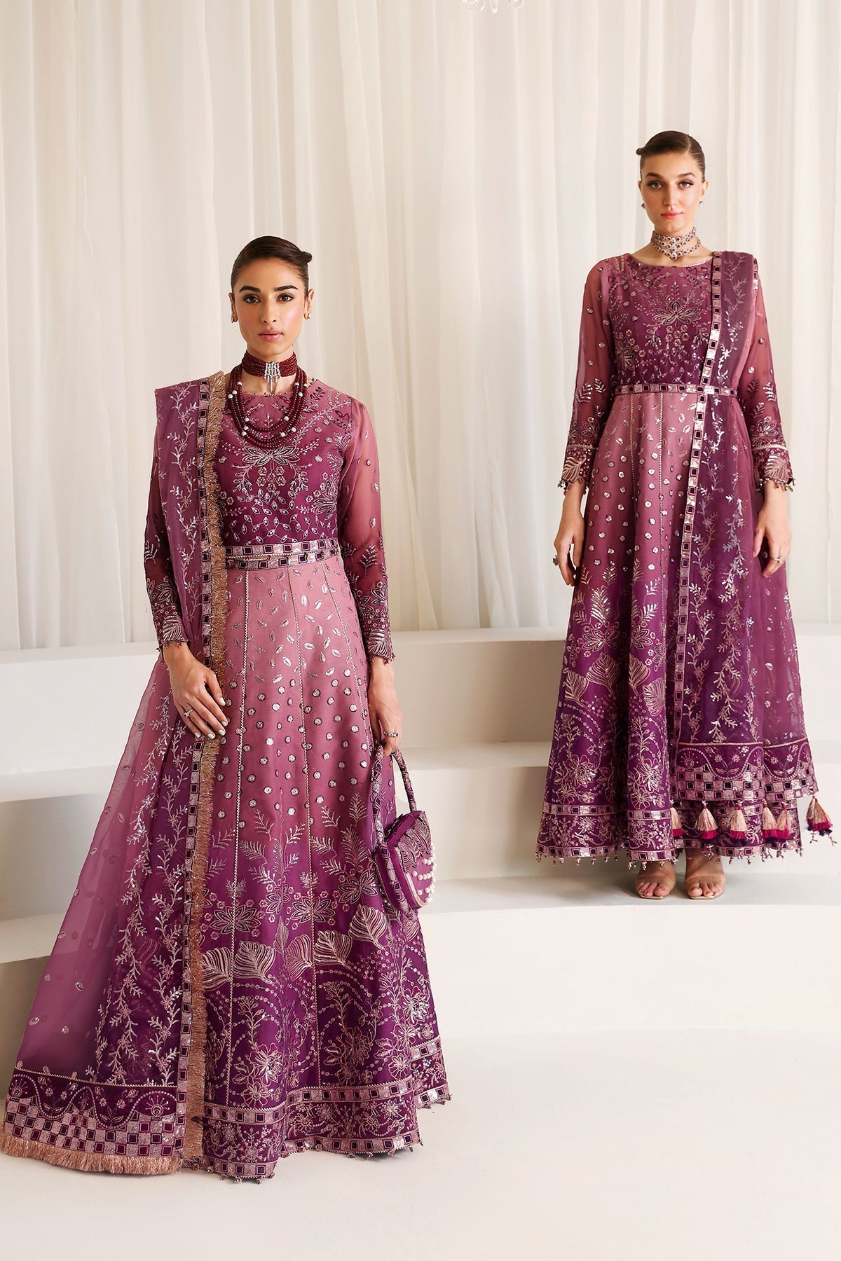 Alizeh | La Ruha Wedding Formals | AF-CH-2178-Opal by Alizeh - Designer Dress - Type: Formal - Available at Libayah - 100% Original