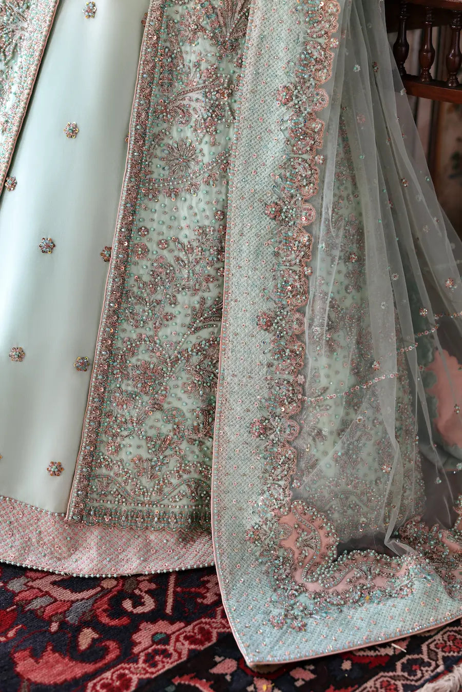 Waqas Shah | Vyah Diyan Tyaariyan 26 | Laila by Waqas Shah - Designer Dress  - Type : Ladies Clothes - Available at Libayah - 100% Original 