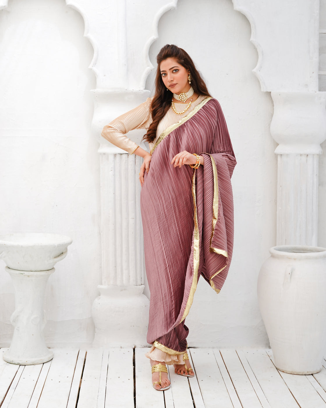 Zar | Formals Wear | Purple by Zar - Designer Dress - Type: Ladies Clothes - Available at Libayah - 100% Original