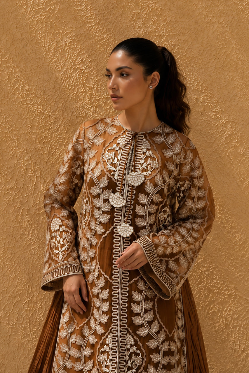 Sania Maskatiya | Eid ul Adha Edit | Usha (B) - by Libayah - Registered Vendor of : Sania Maskatiya - 100% Original Designer Dress
