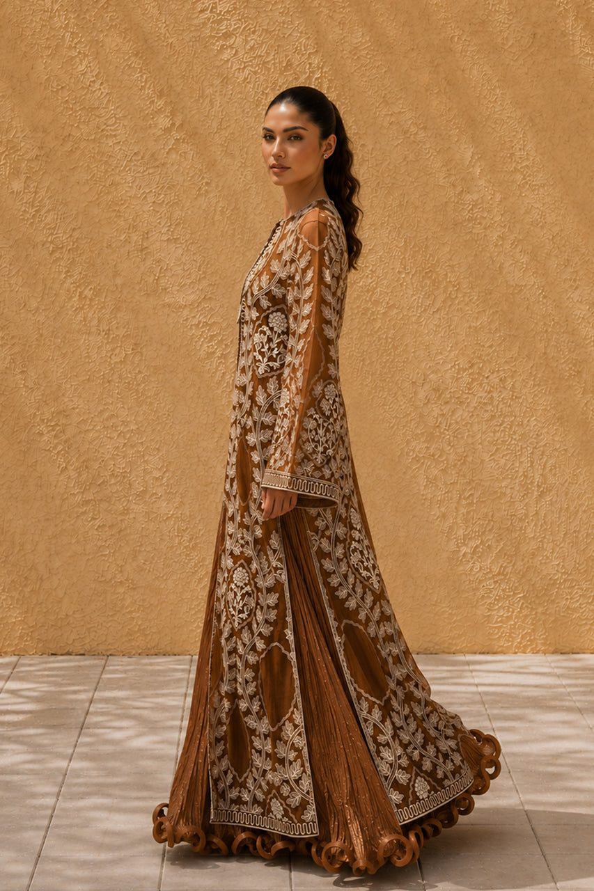 Sania Maskatiya | Eid ul Adha Edit | Usha (B) - by Libayah - Registered Vendor of : Sania Maskatiya - 100% Original Designer Dress