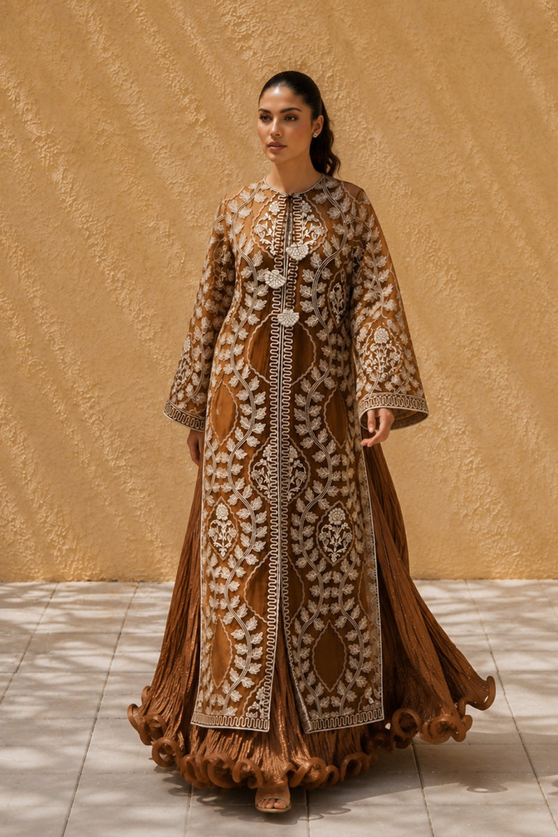 Sania Maskatiya | Eid ul Adha Edit | Usha (B) - by Libayah - Registered Vendor of : Sania Maskatiya - 100% Original Designer Dress