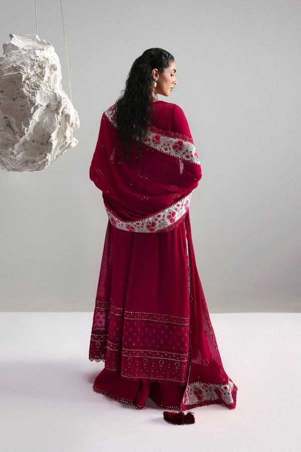 Afrozeh | Slate Ready to Wear | Roselith by Afrozeh - Designer Dress  - Type : Ladies Clothes - Available at Libayah - 100% Original 