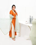Zar | Formals Wear | Orange by Zar - Designer Dress - Type: Ladies Clothes - Available at Libayah - 100% Original