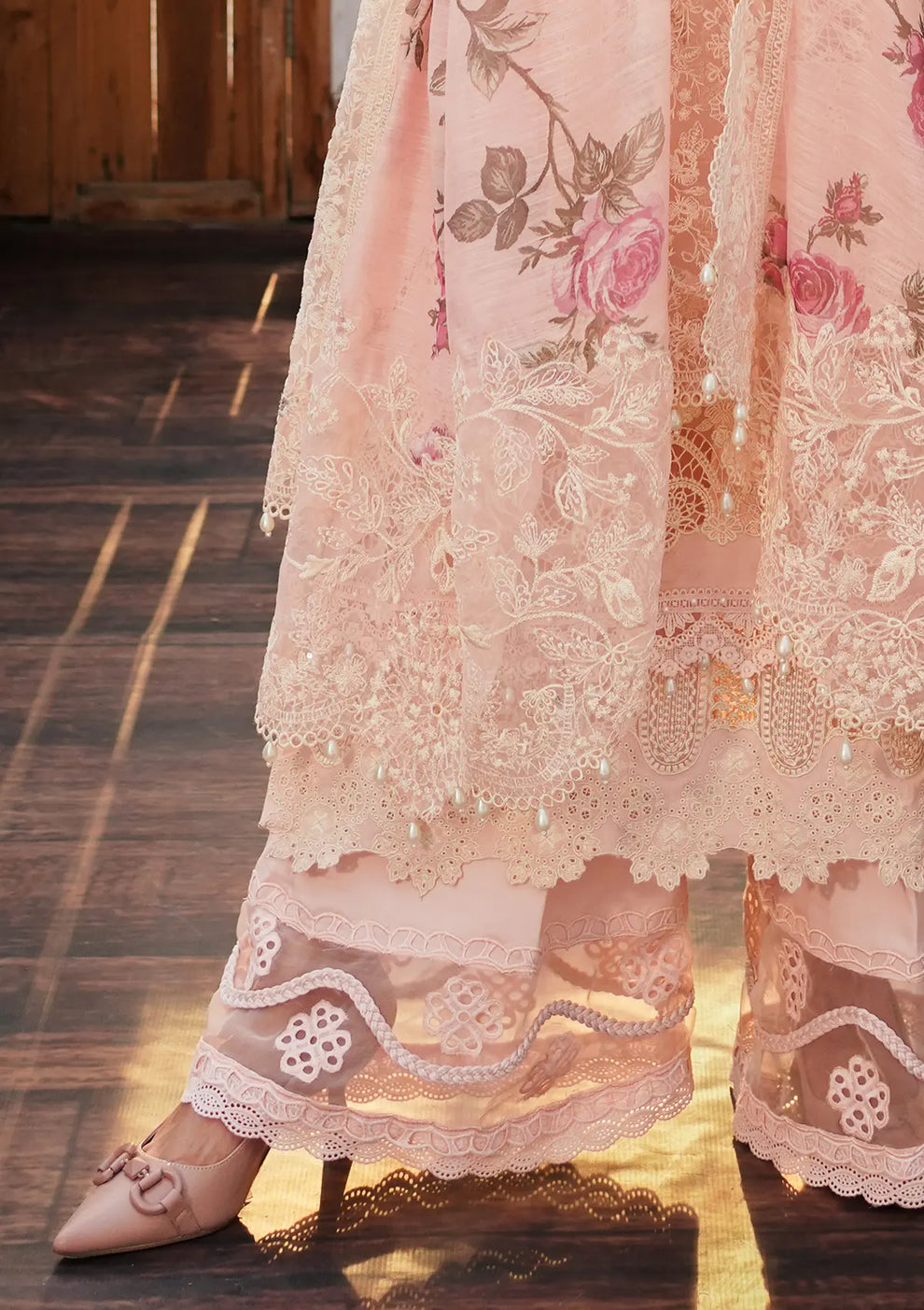 Kahf Premium | Luxury Lawn 24 | KLE-05B Coralyn by Kahf Premium - Designer Dress - Type: Ladies Clothes - Available at Libayah - 100% Original