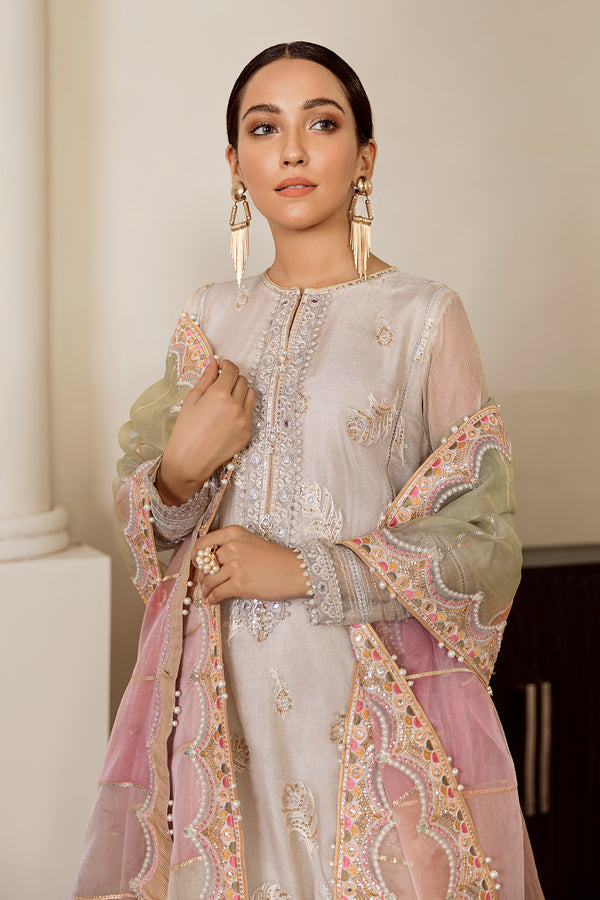 Baroque | Luxury Pret 25 | EMBROIDERED MASOORI PR-438 by Baroque - Designer Dress  - Type : Ladies Clothes - Available at Libayah - 100% Original 