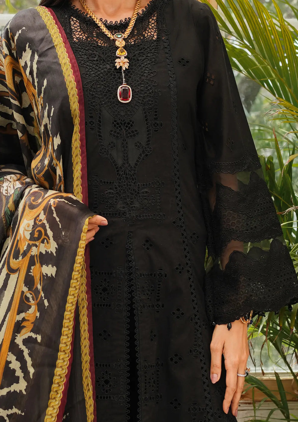 Kahf Premium | Luxury Lawn 24 | KLE-06 Mystery by Kahf Premium - Designer Dress - Type: Ladies Clothes - Available at Libayah - 100% Original
