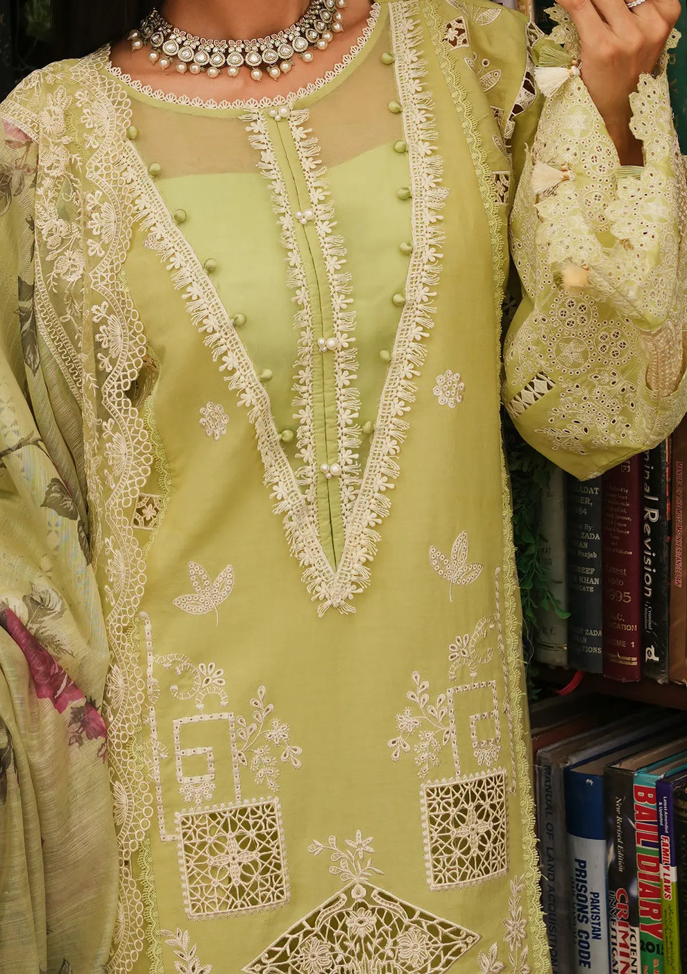 Kahf Premium | Luxury Lawn 24 | KLE-05A Ambrosia by Kahf Premium - Designer Dress - Type: Ladies Clothes - Available at Libayah - 100% Original
