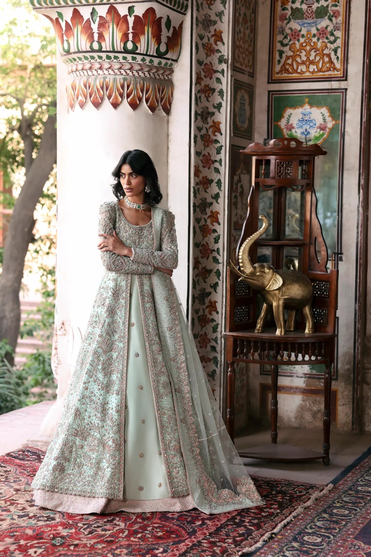 Waqas Shah | Vyah Diyan Tyaariyan 26 | Laila by Waqas Shah - Designer Dress  - Type : Ladies Clothes - Available at Libayah - 100% Original 
