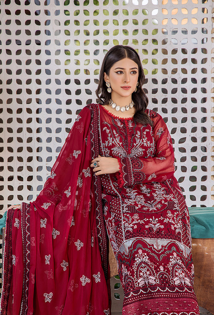 Humdum | Pareesha Embroidered Collection | PS-03 by Humdum - Designer Dress - Type: Ladies Clothes - Available at Libayah - 100% Original