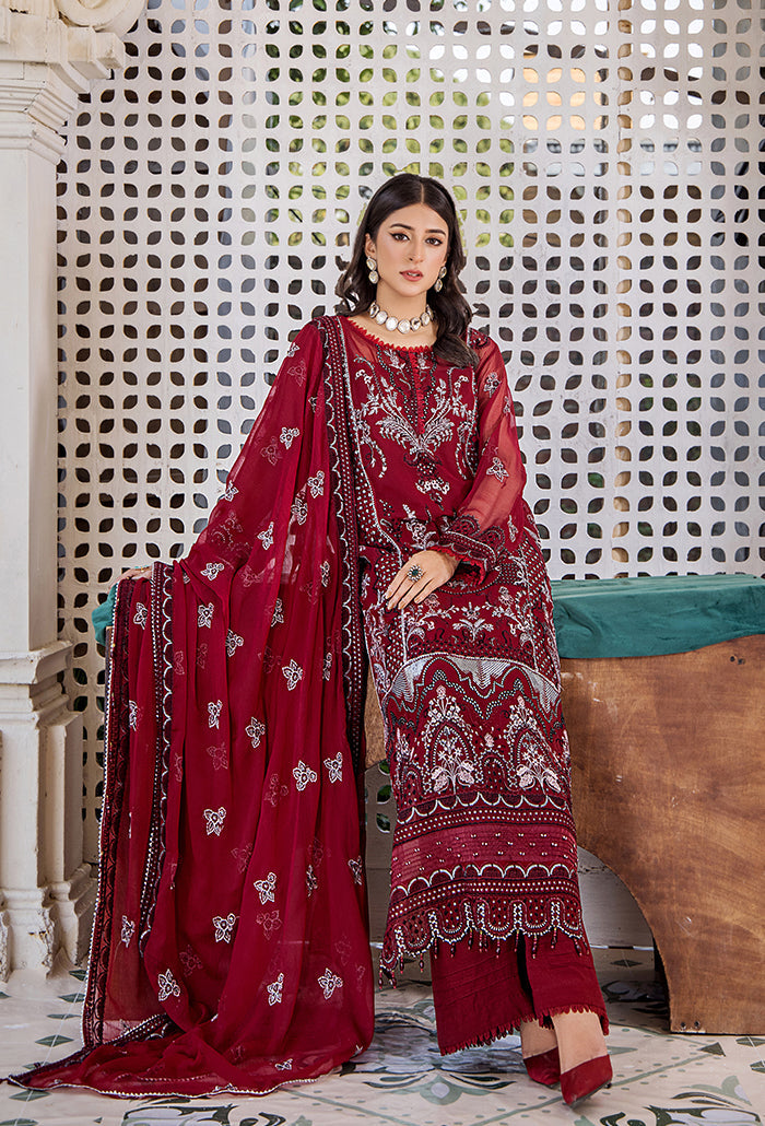 Humdum | Pareesha Embroidered Collection | PS-03 by Humdum - Designer Dress - Type: Ladies Clothes - Available at Libayah - 100% Original