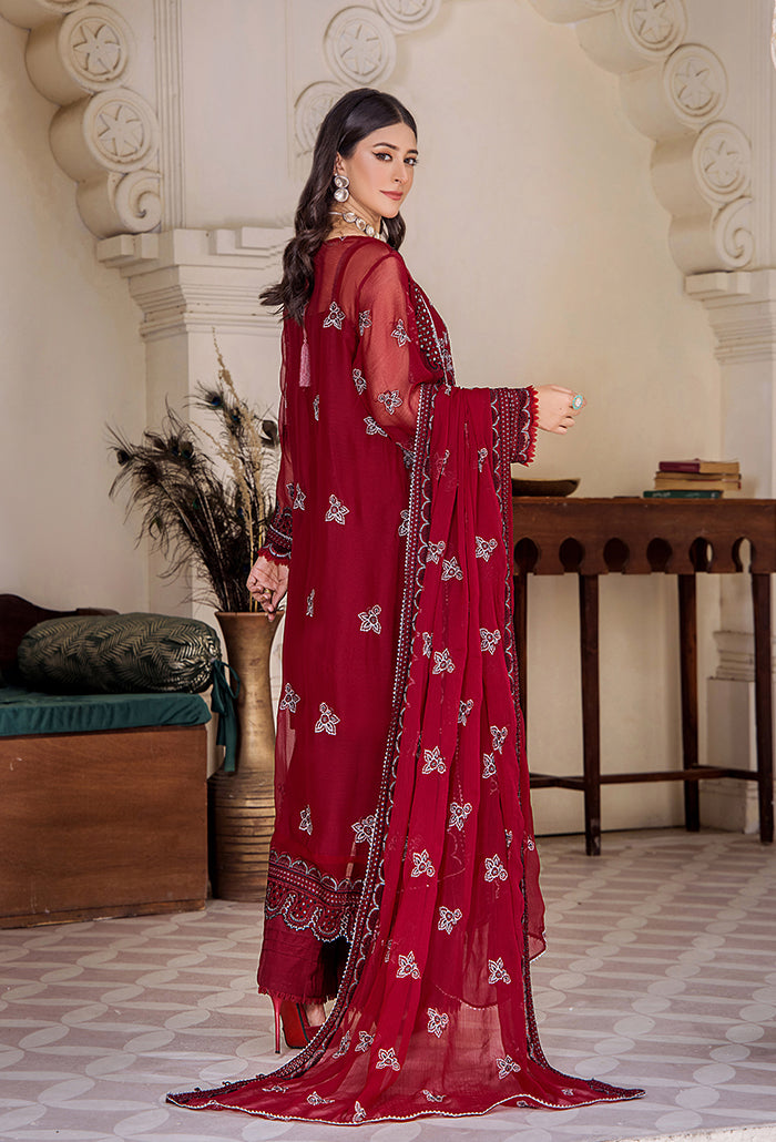 Humdum | Pareesha Embroidered Collection | PS-03 by Humdum - Designer Dress - Type: Ladies Clothes - Available at Libayah - 100% Original
