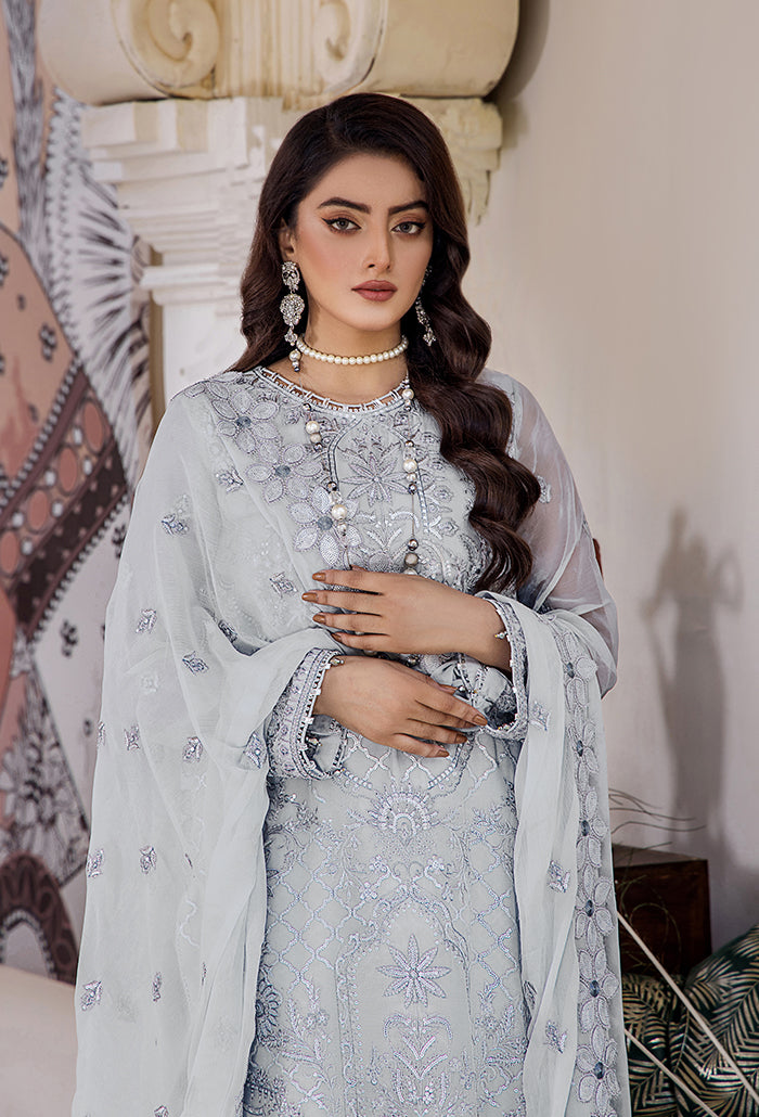 Humdum | Pareesha Embroidered Collection | PS-05 by Humdum - Designer Dress - Type: Ladies Clothes - Available at Libayah - 100% Original