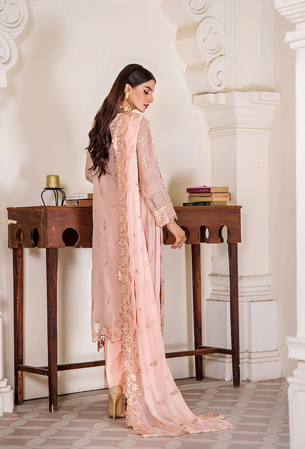 Humdum | Pareesha Embroidered Collection | PS-07 by Humdum - Designer Dress - Type: Ladies Clothes - Available at Libayah - 100% Original