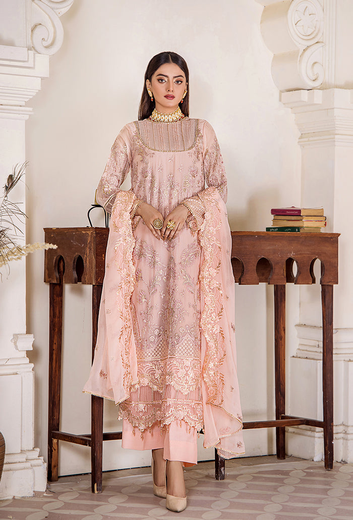 Humdum | Pareesha Embroidered Collection | PS-07 by Humdum - Designer Dress - Type: Ladies Clothes - Available at Libayah - 100% Original