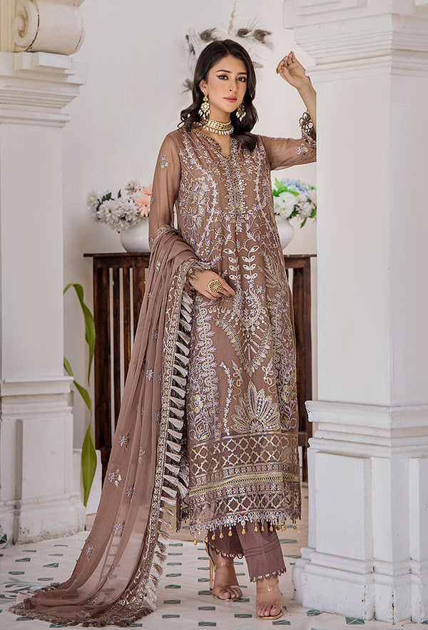 Humdum | Pareesha Embroidered Collection | PS-04 by Humdum - Designer Dress - Type: Ladies Clothes - Available at Libayah - 100% Original
