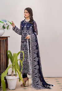 Humdum | Pareesha Embroidered Collection | PS-01 by Humdum - Designer Dress - Type: Ladies Clothes - Available at Libayah - 100% Original