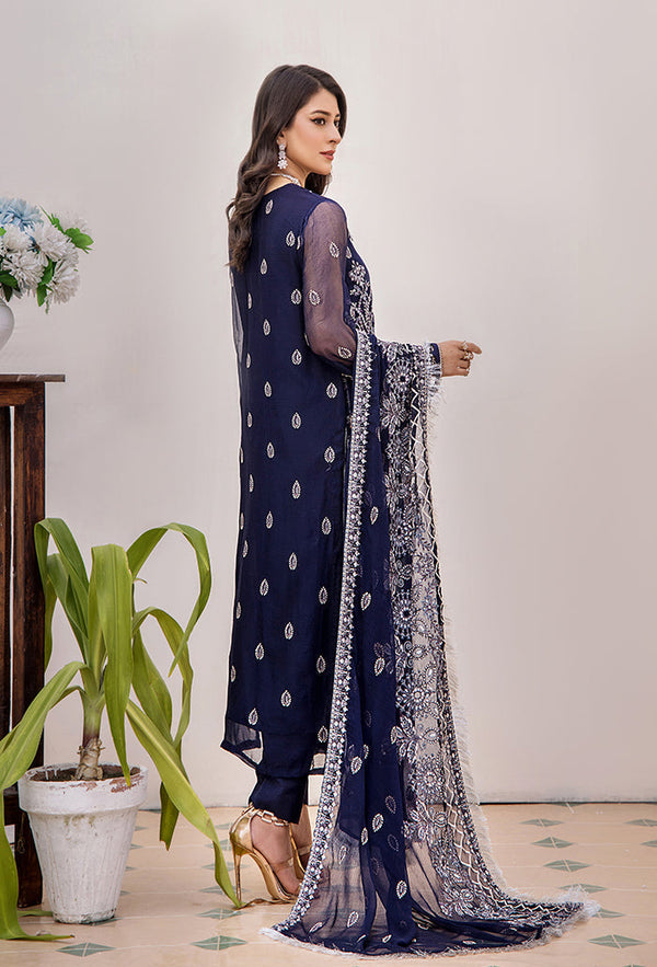 Humdum | Pareesha Embroidered Collection | PS-01 by Humdum - Designer Dress - Type: Ladies Clothes - Available at Libayah - 100% Original