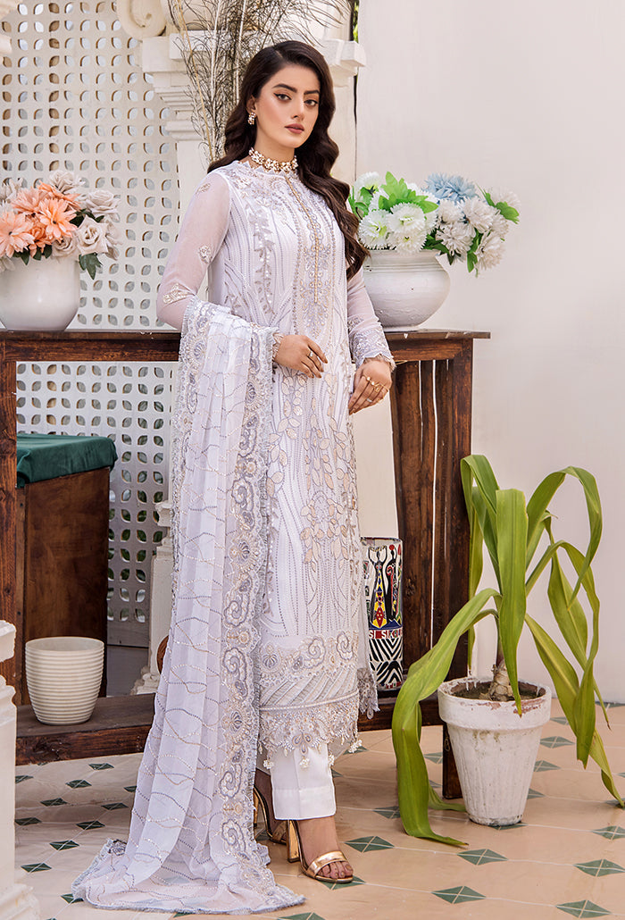Humdum | Pareesha Embroidered Collection | PS-02 by Humdum - Designer Dress - Type: Ladies Clothes - Available at Libayah - 100% Original